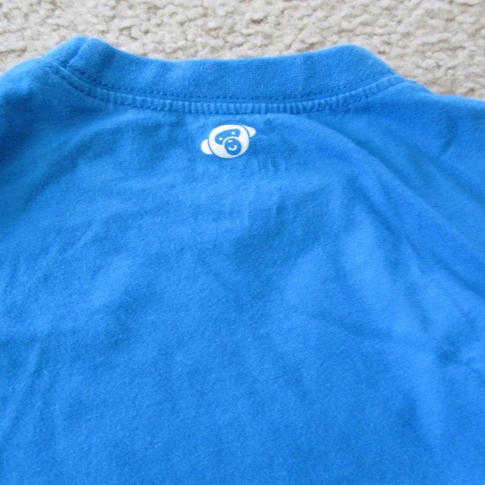 Okie‎ Dokie Pullover T Shirt Boys Toddler 12M Blue Long Sleeve Awesome Tee Top